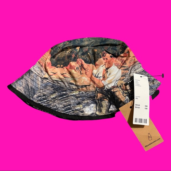 NWT urban outfitters / 40s shorties bucket hat - Picture 2 of 4
